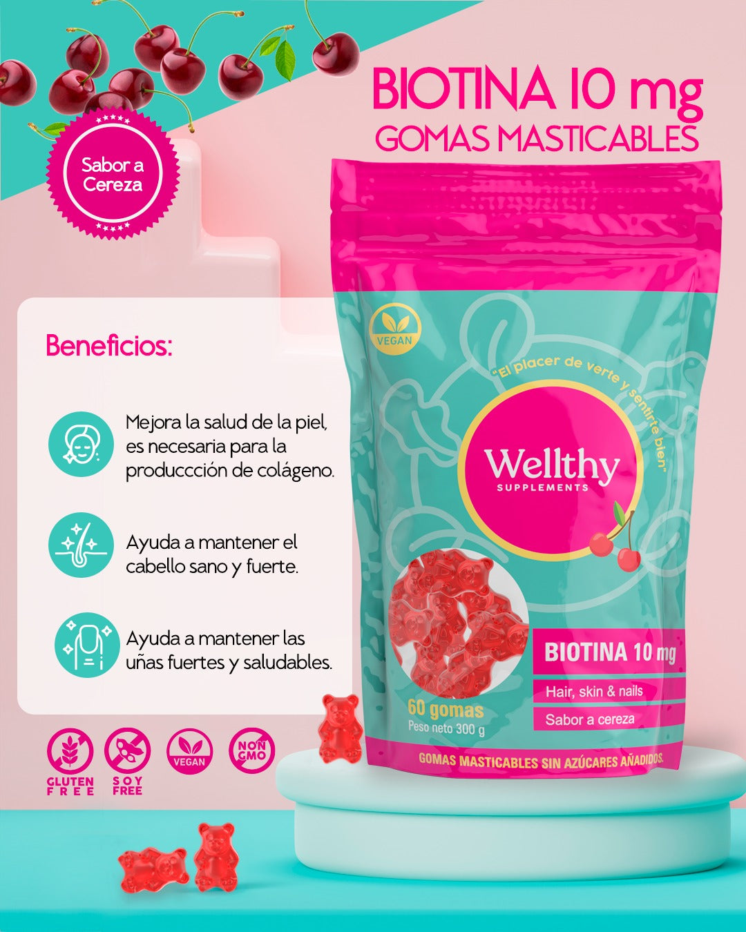 Gomitas Biotina